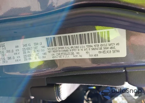 2016 Jeep Cherokee Latitude из США, поврежденный, VIN 1C4PJMCS8GW331285